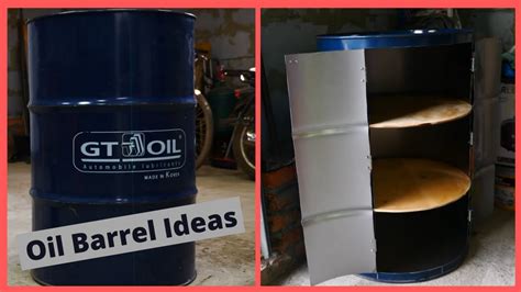 Old Oil Barrel Ideas! Reuse Old 55 Galon Oil Drums! 